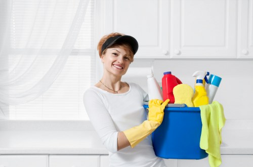 Professional curtain cleaning process for delicate window treatments