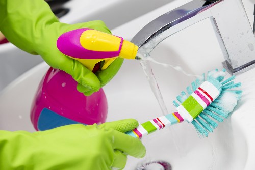 Clean and refreshed sofa after professional cleaning